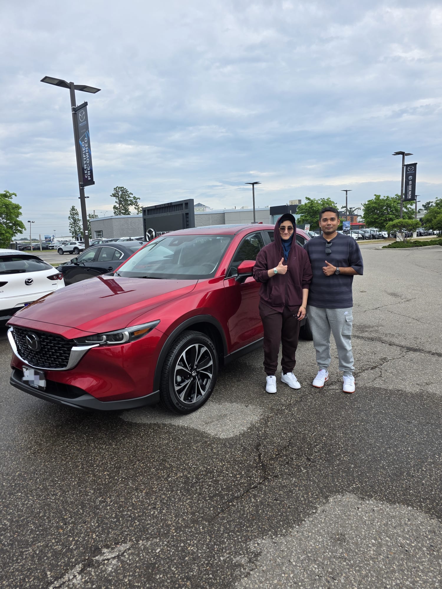 Happy Car Help Canada client with their new car
