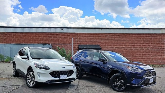  COMPARACIÓN: Toyota RAV4 Hybrid 2020 vs Ford Escape Hybrid 2020 - Car Help Canada