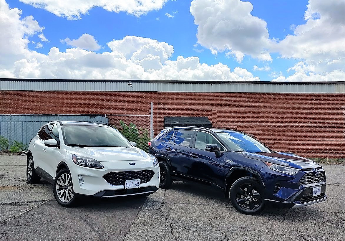 COMPARISON: 2020 Toyota RAV4 Hybrid vs 2020 Ford Escape Hybrid
