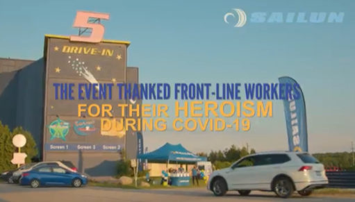 SAILUN TIRE DRIVE-IN MOVIE NIGHT CELEBRATES THE HEROES AMONG US