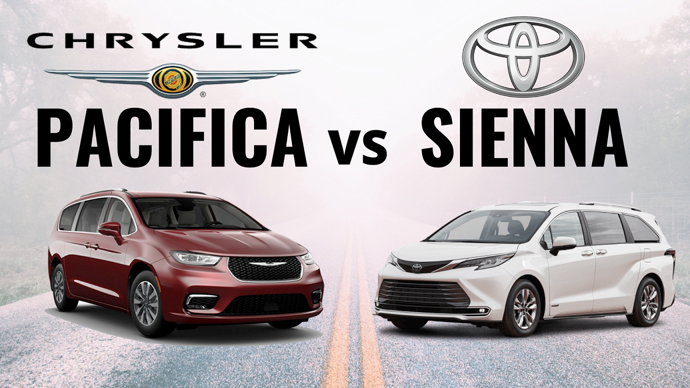 2021 Toyota Sienna Hybrid vs 2021 Chrysler Pacifica Hybrid