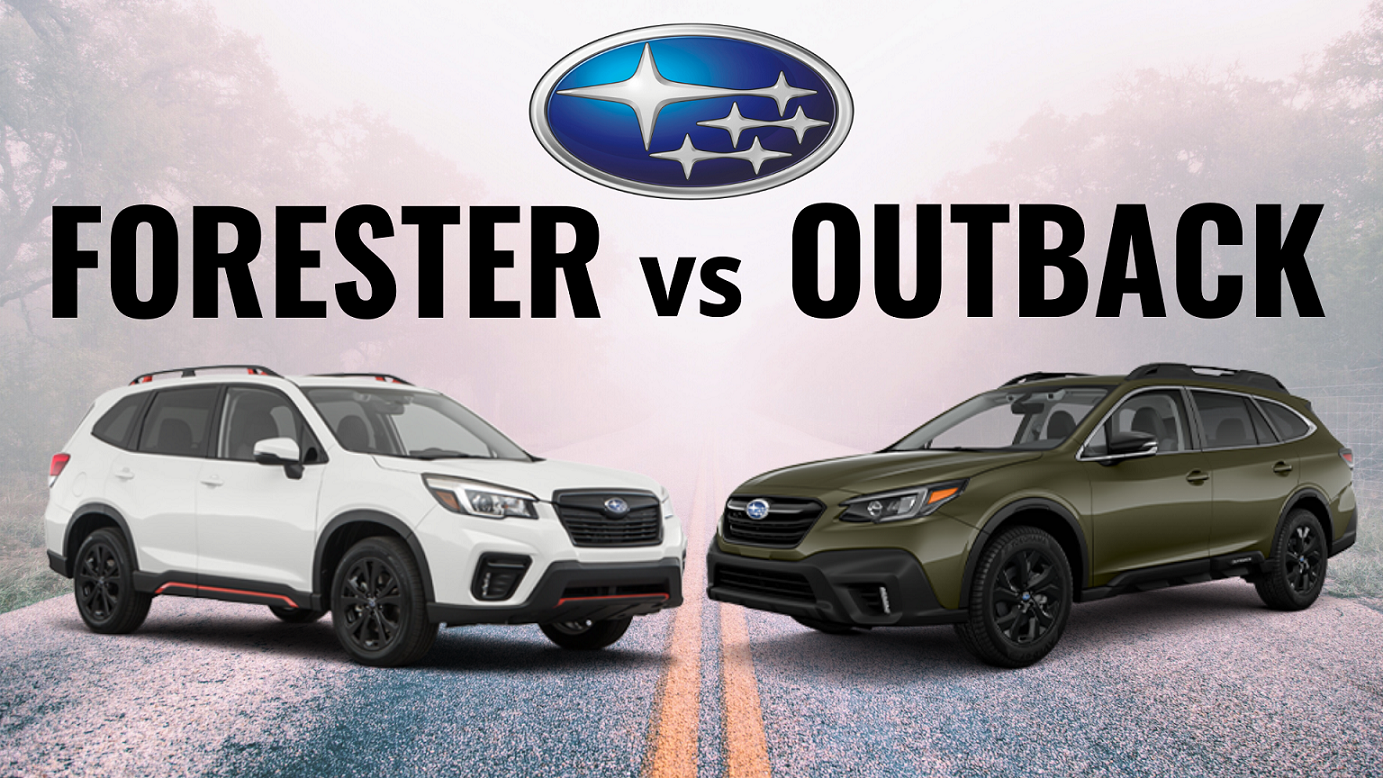2021 Subaru Outback vs 2021 Subaru Forester Car Help Canada