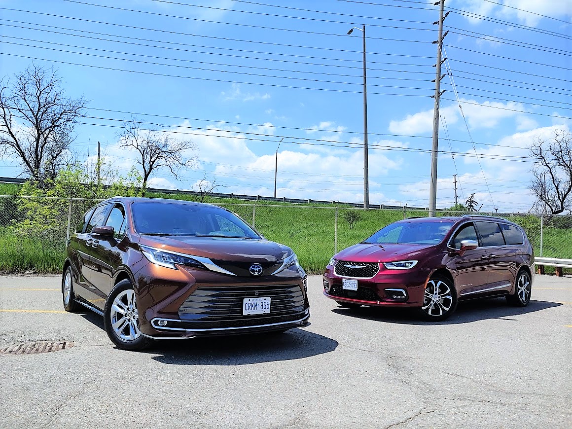 Comparison Review: 2021 Toyota Sienna VS 2021 Chrysler Pacifica