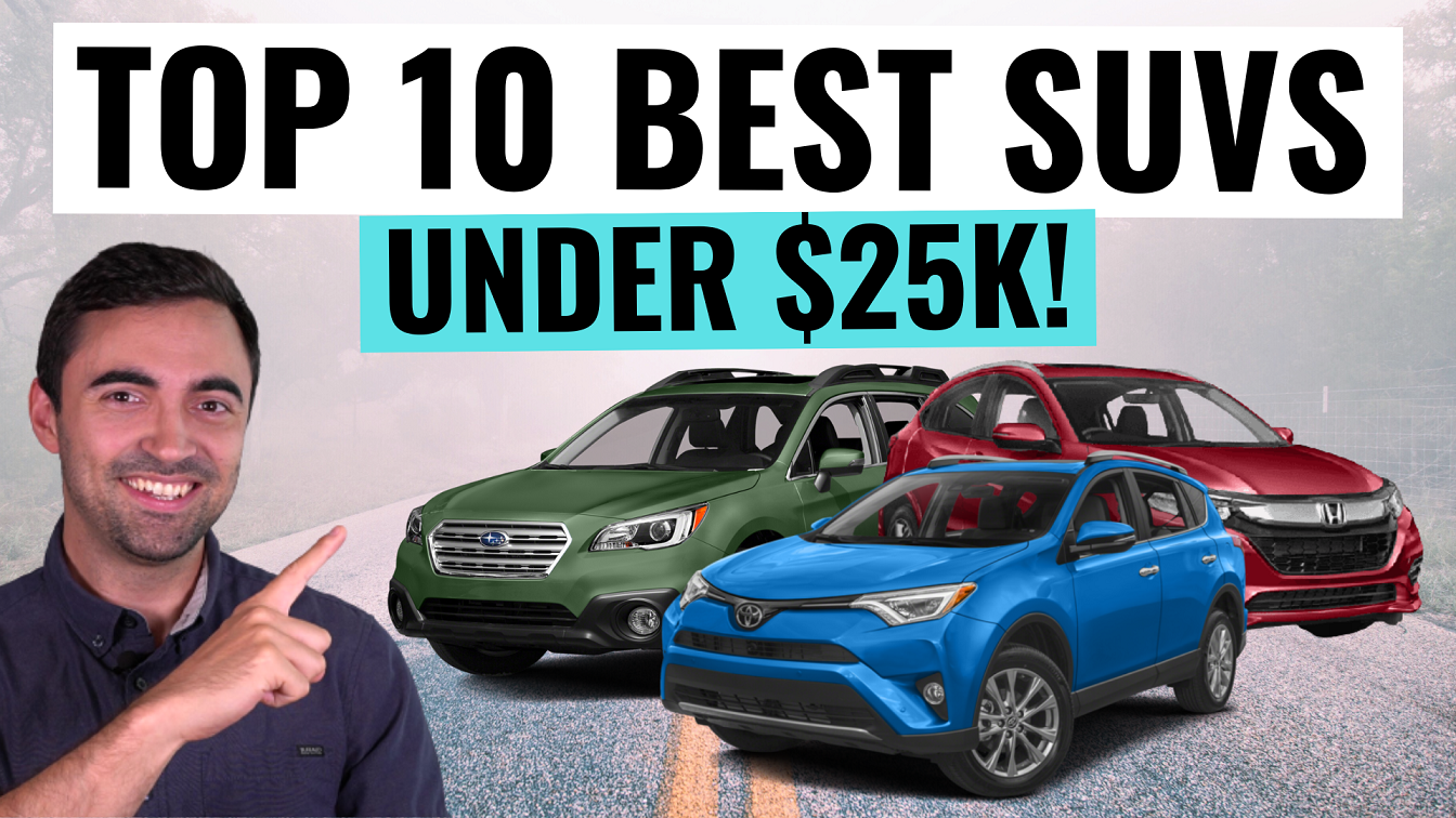 Best SUVs Under $25,000